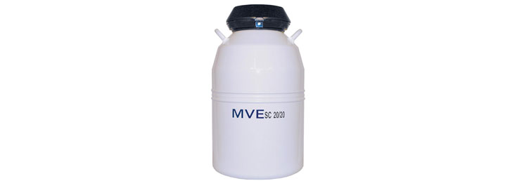 Minitube  MVE SC 20/20  Liquid Nitrogen Cryo container, 20.5 l