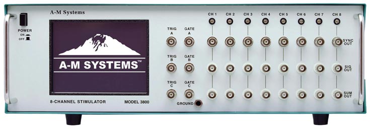 A-M Systems  Model 3800  8-Channel Programmable Stimulator