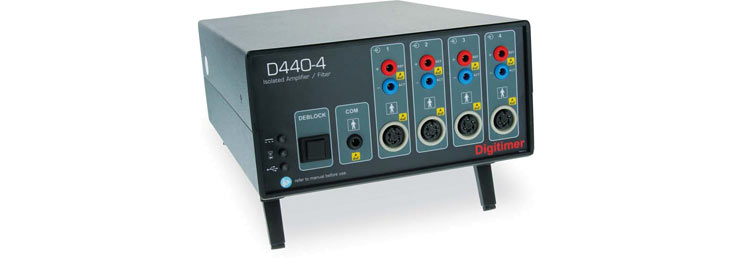Digitimer D440  2 or 4 Channel Isolated Amplifier