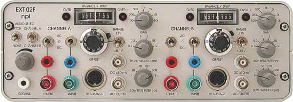 npi  EXT-02F  Extracellular Loose-Patch Amplifier with Differential Input