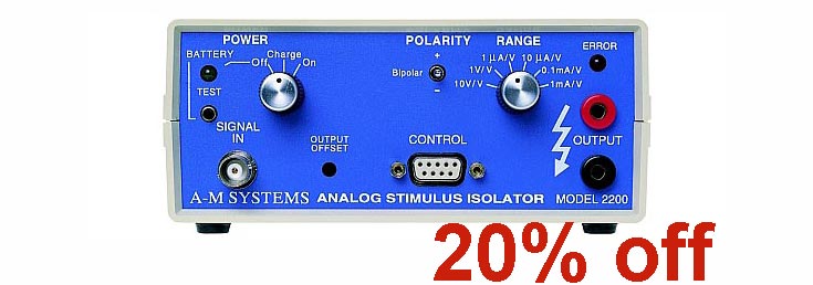 A-M Systems  Model 2200  Analog Stimulus Isolator