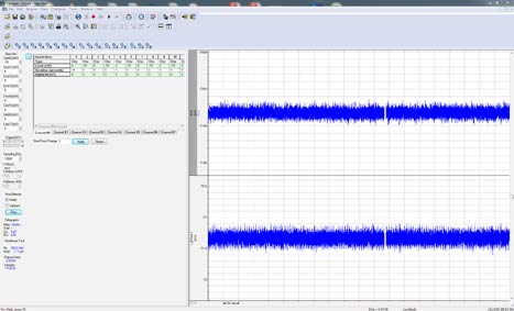 pCLAMP 11 in Gap-free mode.