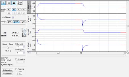 pCLAMP Membrane Test