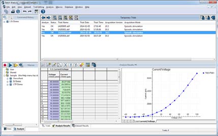 pCLAMP 11 Batch Data Analysis Macros