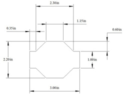 platform dimensions outline